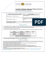 Concours Commun D'accès Aux Filières de Médecine, Pharmacie Et Médecine Dentaire Au Titre de L'année Universitaire 2022/2023