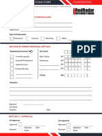 Salary Determination Form