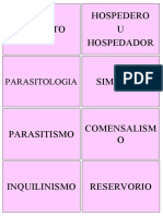 Parásito Hospedero U Hospedador: Parasitologia