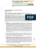 Oficio Peticion Registrador Instrumentos Publicos Venecia