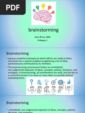 BRAINSTORMING