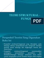 TEORI STRUKTURAL-FUNGSIONAL