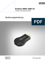 Clé HDMI Full-HD Miracast / Mirroring / AirPlay / DLNA MMS-1080