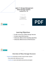 Chapter 5: Storage Management-Mass-Storage Systems Lecture No. 33