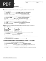 Key Word Transformation Exercises | PDF | Leisure