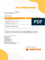 Reporte de Comisiones: Datos Del Partner