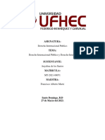 Derecho Internacional Público y Derecho Interno