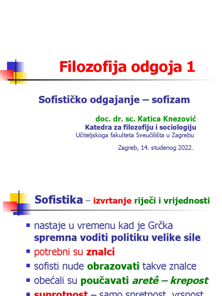 05 Sofistika Sofizam | PDF