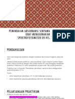 Prak01 - Pemindaian Absorbansi Senyawa Obat Menggunakan Spektrofotometer UV-Vis