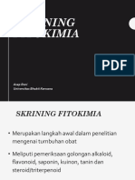 2.penapisan, Skrining Fitokim MPBA