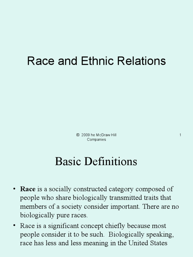 201.11 Race and Ethnic Relations | PDF | Ethnic Groups | Prejudices