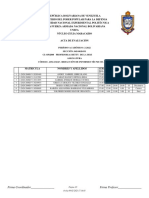 Evaluación de estudiantes de redacción de informes técnicos