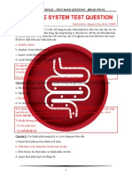 Digestive System Test Question: Sophomore. Nguyen Duc Anh - TUMP