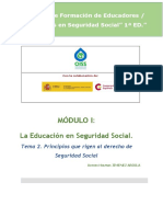 Módulo I:: La Educación en Seguridad Social