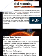 Global Warming - BI Task