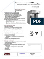 OV500G2-EE: Horno Rotatorio A Gas de Doble Carro