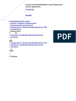 Practical No:06) Practical of Simple/Multiple Linear Regression. Example No:01) - Positive Regression