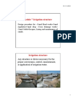 Module 7 Irrigation Structure