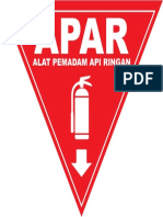 APAR Alat Pemadam Api Ringan