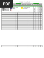 Matriz de Versatilidade