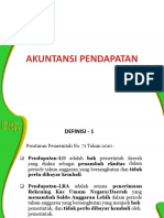 Akuntansi Pendapatan