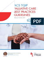 ACS TQIP Palliative Care Best Practices Guidelines