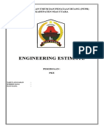 Engineering Estimate: Dinas Pekerjaan Umum Dan Penataan Ruang (Pupr) Kabupaten Nias Utara