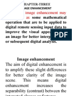 The Digital Image Enhancement May Be Defined As