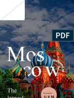 Moscow PowerPoint Morph Animation Template Black Variant