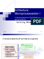 Structura Tipica de Microprocesor Pe 8 Biti-M Ionita-2023