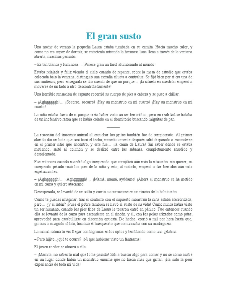 El Gran Susto | PDF
