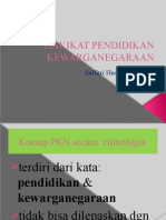 Hakikat Pendidikan Kewarganegaraan: Sulfitri Husain, S.IP., MA