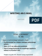 Writing An E-Mail