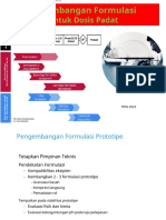 Pengembangan Formulasi: Bentuk Dosis Padat