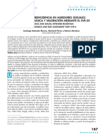 Riesgo de reincidencia en agresores sexuales: Presentación del instrumento SVR-20