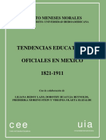 Tendencias Educativas Oficiales en Mexico-1821-1911 Tomo I