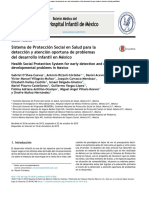 Sistema de Protección Social en Salud para la detección y atención oportuna de problemas del des