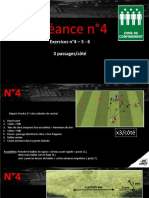 Séance N°4: Exercices N°4 - 5 - 6 3 Passages/côté