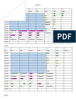 HORARIO 2023 Enero: Febrero