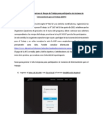 Contratación de Cobertura de Riesgos de Trabajo para Participantes de Acciones de Entrenamiento para El Trabajo (AEPT)