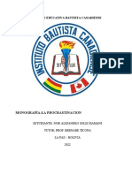 Unidad Educativa Bautista Canadiense: Monografía:La Procrastinacion