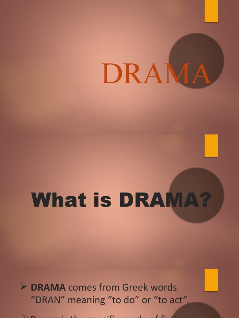 Understanding the Elements of Drama | PDF | Play (Theatre) | Plot ...