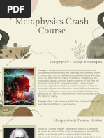 Metaphysics Crash Course