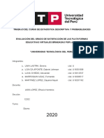 Trabajo Del Curso de Estadística Descriptiva Y Probabilidades