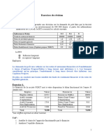 Exercices de Révision QCM:: Indicateurs Et Ratios N-2 N-1 N