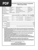 MSRTC - Online Reservation System
