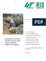 Tequila Production by Mexican State