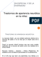 Trastornos de Apariencia Neurotica en La Niñez Power Point