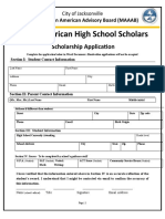 2023 MAAAB Scholarship Application