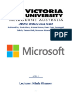 JADSYM Microsoft Group Report (Strategic Management)